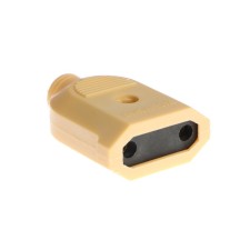 Portable socket, 10a, without salary, 220 V, beige