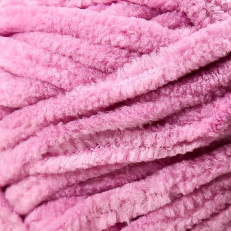 Yarn "Velluto" 100% micropoliester 68m/100g (98 pink)-2