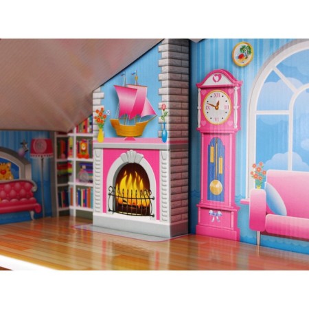 House Puppet Tenth Kingdom of Dream House "Manor", three -story, fast assembly-3