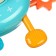 Developing, sensory toy "Krabik", color mix, crumb I