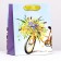 Gift package "Bouquet on the road", 18 x 22.3 x 10 cm