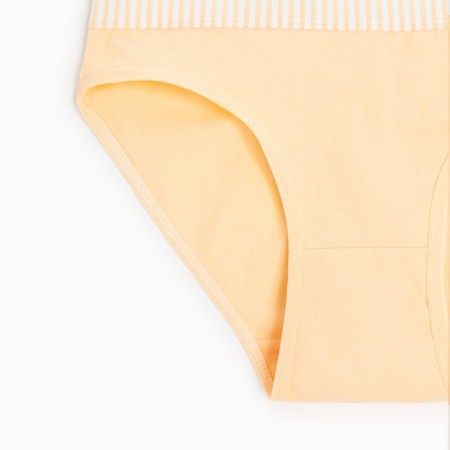 Panties female slips, beige color, rr 44-46-1