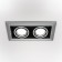 The built-in lamp Technical DL008-2-02-S, GU10, 2x50 W, 245x126x72 mm, silver