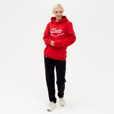 Hoody and President Sports Russian, size S, red color-7