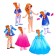 New Year's game. Fun Velcro "New Year! We dress up on the carnival "