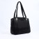 Bag Vita with a zipper, black color
