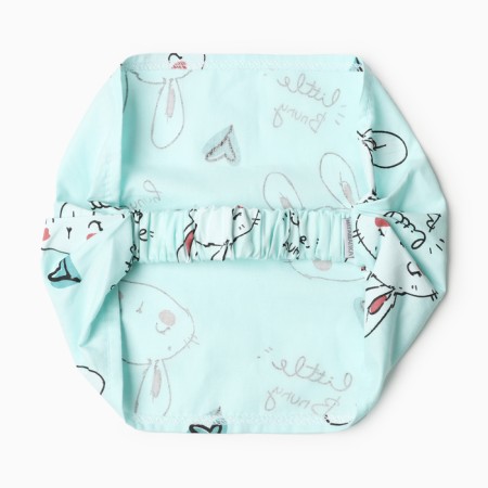 A scarf for a girl, mint color, size 50-52-1