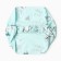A scarf for a girl, mint color, size 50-52