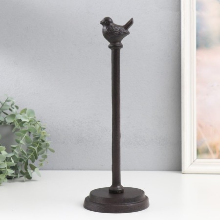 Souvenir Chugun Holder d/towel "Bird" 12x12x33 cm