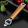 Knock -to -be knife "Lumberjack", stainless steel, brown color