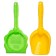 Sanding set, 2 items: rake-grind, scoop, 25 cm, Mix colors