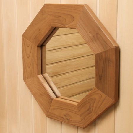 Octagonal mirror "Sota" thermo, 48x48x3-1
