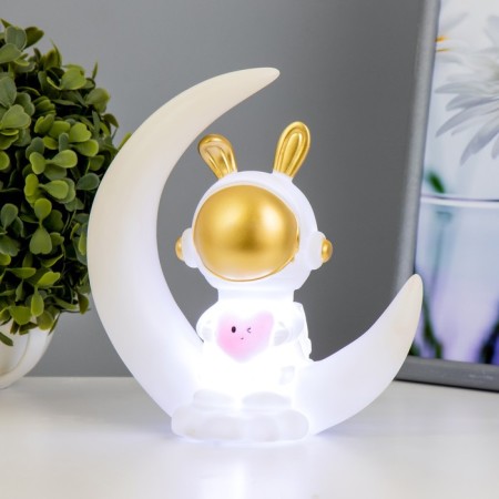 Night Cosmonaut's nightlight LED from LR44 batteries 16x7x17.5 cm Risalux-1