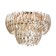 Ceiling chandelier Arte Lamp Ella A1054PL-9GO, E14, 9x40 W, 65x65x40 cm, golden
