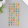 Stickers for creativity plastic "Eastern tile" 9.3x20.4 cm