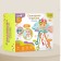 Sensory toy-gut for babies "Elephant", rodents, Montessori, Kroshka Me