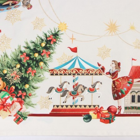 Set of Ethel "The Nutcracker": a tablecloth 150x220 cm, with VGMO, Salf. 40x40 cm - 12 pcs-7