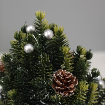 Christmas tree decor "In a bag with stars" 17x10 cm-2