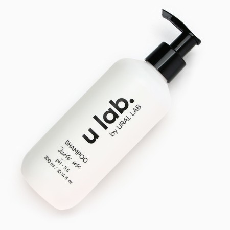Shampoo for all hair types, 300 ml, flower aroma, u lab-1