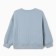 Sweatshirt for girls, color gray-blue, size 104 cm
