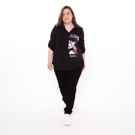 Bogochka female, black color, size 52-7