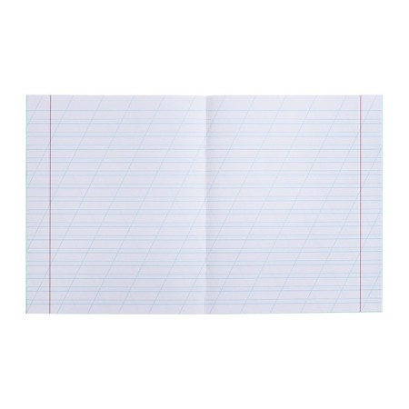 Notebook of 12 sheets in the slanting line "Green cover" lighthouse, offset No. 1, 60 g/m2, whiteness 90-99%-1