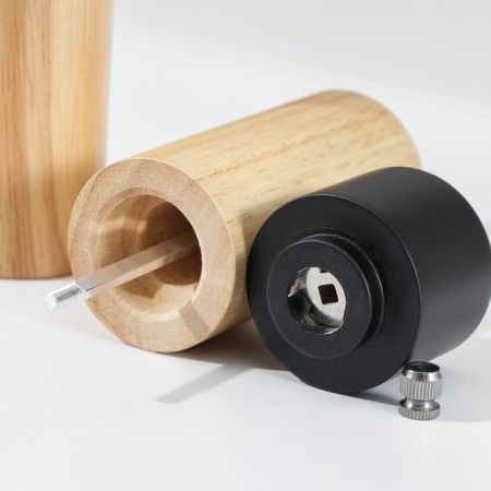 Set of mills "Panda", ceramic mechanism, bamboo-2