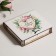 Wedding set "Piones", White, 5pcs, MDF