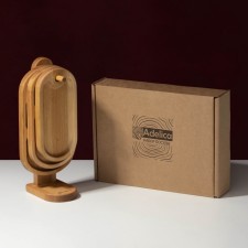 A set of wooden menage and serving boards on the stand Adelica, 3 pcs, 25 × 14 cm, 23 × 12 cm, 21 × 10 cm