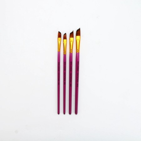 Drawing brush set 4 pcs. Synthetics flat No. 4.6,8,10 "Dali"-1