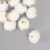 Decor for creativity Artificial fur "Ball" white set 10 pcs, d = 2 cm