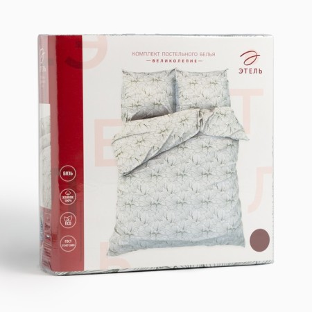 Bed linen Ethel Duet "Prospects" 143x215- 2 pcs, 220x240, 70x70-2 pcs, calico, 125 g/m2-6