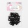 Lightning Puller, removable, 3.5 × 1.5 cm, 10 pcs, black color