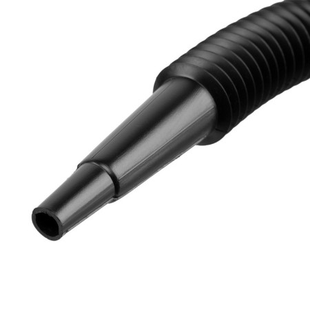 Plastic funnel Denzel, 135 mm with a metal sieve, a flexible tip and a non -pierce 9880-8