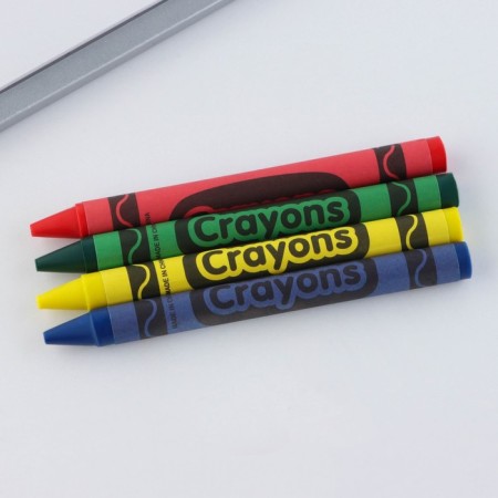 Set: block of sheets with coloring and wax crayons "The smallest"-1
