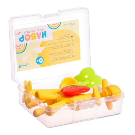 Set of teething, brush, 4 pcs.-9