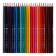 Pencils 24 colors BrunovisConti Easycolor, three -sided