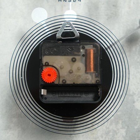 Watching clock, interior "style 3", silent, D-30 cm, dial transparent-2