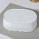 Vase for bread and fruits "Opener", 14 cm x 22 cm x 8 cm, white color