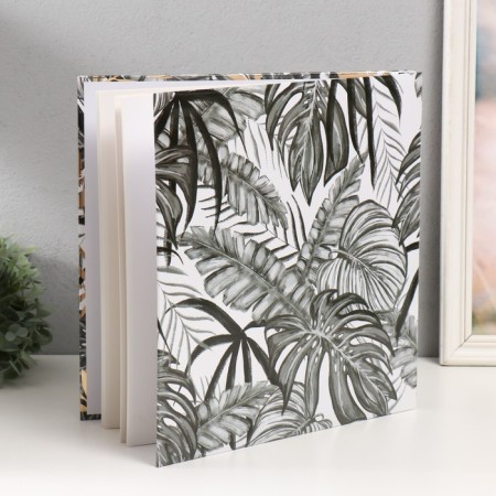 Photo album magnetic 20 sheets "Palm leaves" in a box 3x33.5x32.5 cm-1