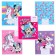 Notebook in a cage 12 sheets, 5 types of mix, cover coated cardboard, Minnie Mouse and unicorn