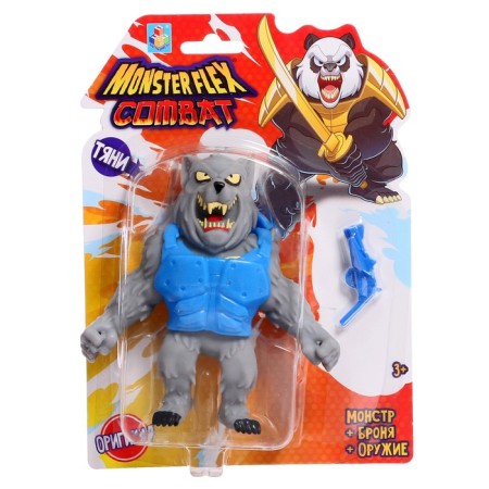 Monster Flex Combat, in armor and weapons, 15 cm, 16 species, mix, mix-6