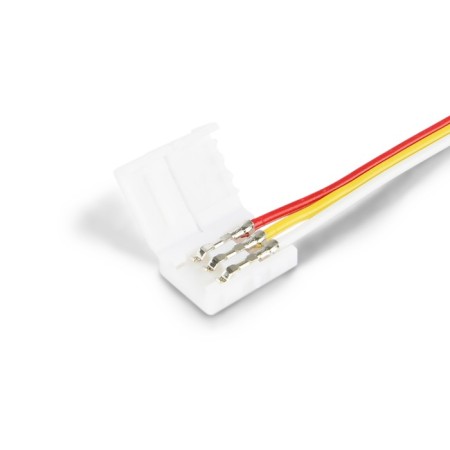 Flexible unilateral connector for LED tape 2835 12/24V (3 contacts) 150 mm GS7151, 5 pcs