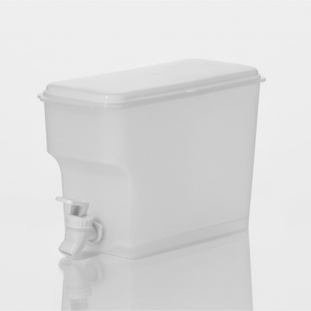 Dispenser for drinks "Stark", 3 l, white color