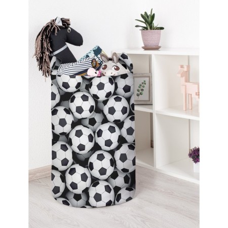 Basket for toys "Football rain, size 40x60 cm