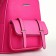 City backpack on lightning, bright pink color