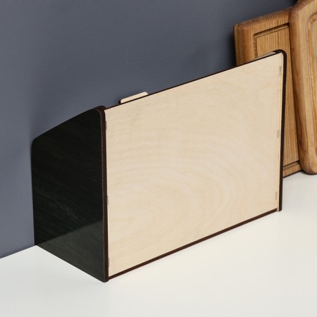 Khlebnitsa wooden shade “House, where warm”, 20.5 × 28.5 × 13 cm-4