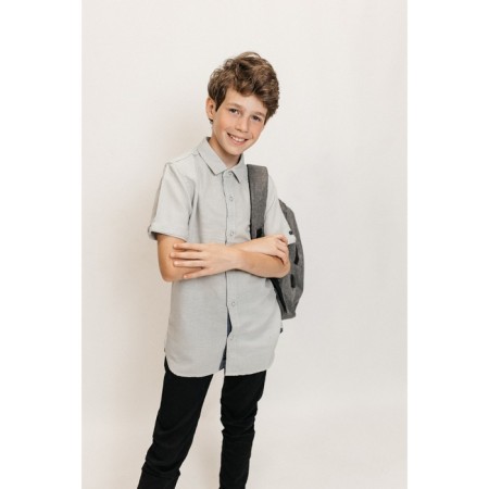 Surchashka upper for ISEE boys, height 146-152 cm, gray color-5