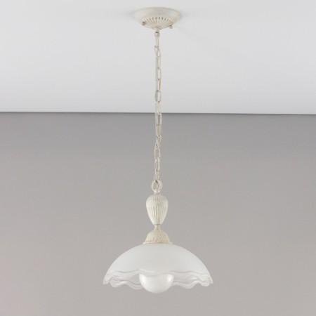 Suspended lamp Citilux "Latur" CL413210, 36x35 cm, 1x75W, E27, white color-6