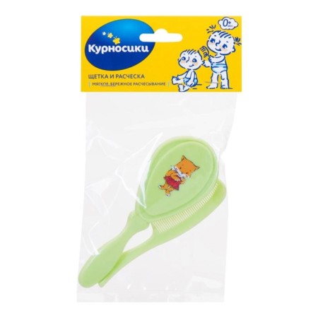 Set comb and brush, 0+, mix-21